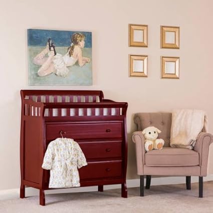 Amazon Com Changing Table Wardrobe With Safety Rail