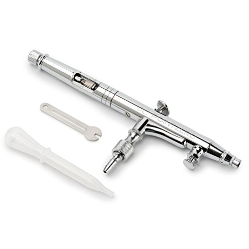PointZero Dual-Action .5cc Gravity-Feed Airbrush Set w/MAC Valve - .2mm Nozzle