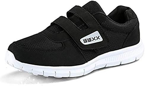Fires Men's Casual Sneakers Lightweight Athletic Elderly Slip On Walking Shoes