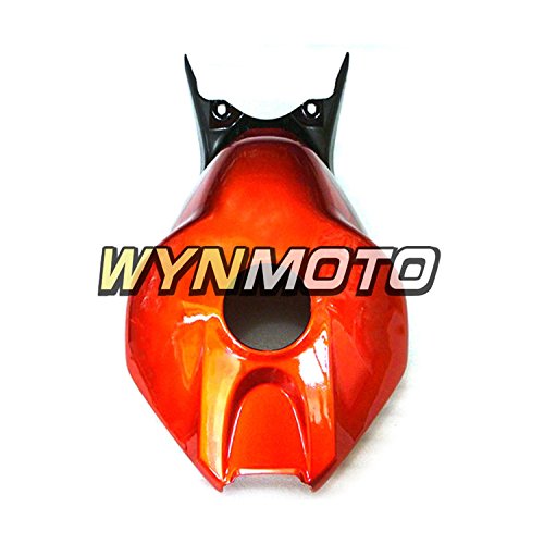 WYNMOTO ABS Plastic Injection Motorcycle Fairing Kit For Honda CBR1000RR 2004 2005 Orange Gold Flame Sportbike Covers - Thumbnail 4