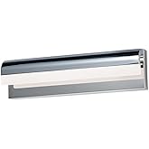 ET2 Waterfall-13W 1 LED Bath Vanity-18 Inches Wide by 4.75 inches high-Polished Chrome Finish