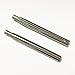 Wuchieal Portable Telescopic Silver Sticks for Belly Dance Isis Wings, 1 Pair, 5.9