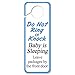 GRAPHICS & MORE Do Not Ring or Knock Baby is Sleeping Leave Packages by The Front Door Plastic Door Knob Hanger Sign