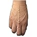 MANDI HOME 1Pcs Zircon Chains Link Finger Ring Tassel Crystal Bracelet Bangle Finger Wrist Chain