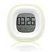 Timer, Helect Digital Touchscreen Display Kitchen Timer with Loud Alarm, Counts up/down, and Magnetic Backing for Cooking Baking Sports Games Office (Yellow) - H1045