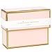 Hallmark Signature Gold Boxed Stationery Note Cards Assortment—Congratulations Cards, Blank Cards, Thank You Cards (24 Cards With Envelopes and Organizer with Dividers)