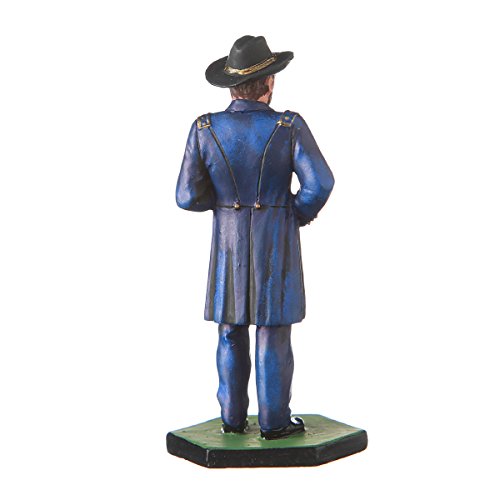 Tin Toy Soldier USA Civil war Northerners General Ulysses Grant hand painted metal sculpture miniature figurine 54mm #CW01