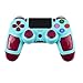 ZFY Z01 Wireless PS4 Controller, Wireless Bluetooth Gamepad Joystick Controller for Playstation 4 with Charger Cable for PS4 (Blue)