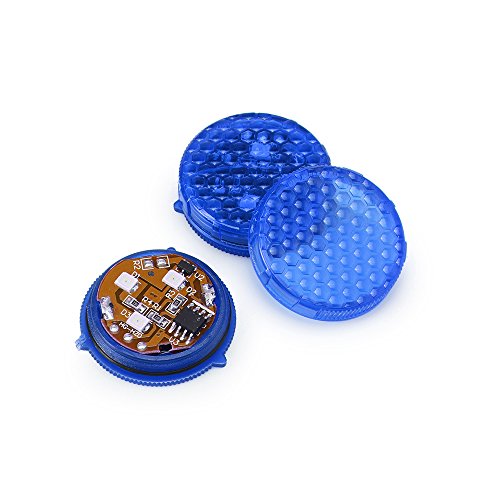 Powstro Car Door Warning Light, Car Alarm LED Light, Simulate Imitation Security System Warning Theft Flash Blinking Lamp