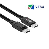 Club3D CAC-2067 DisplayPort to DisplayPort 1.4/Hbr3/ HDR Support Cable DP 1.4 8K 60Hz 1 Meter/3.28 Feet Black Vesa Certified
