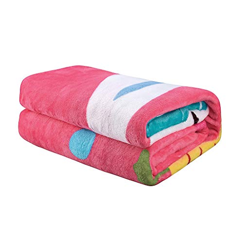 Shan-S Throw Blanket, Ultra Soft Warm Micro Plush Fleece Velvet Plush Blanket All Season Premium Fluffy Microfiber Painted Design Throw Rug for Sofa Bed Couch Bedding,150200cm, Multicolor