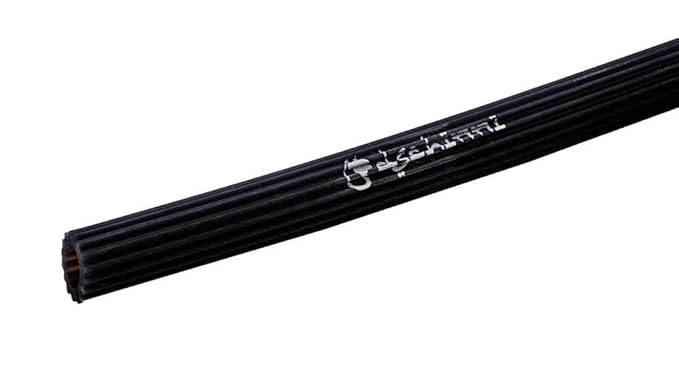 Dschinni Silikon-Schlauch für Wasserpfeifen/Shisha (Schwarz)