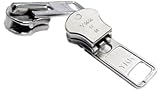 ZipperStop Distributor YKK® -Zipper Repair Kit Solution YKK® #10 Extra Heavy Weight Pull Sliders Metal Made in USA - 3pcs (YKK® #10 Aluminum Slider)