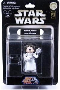 Disney Star Tours Star Wars Minnie Mouse as Princess Leia in Boush disguise