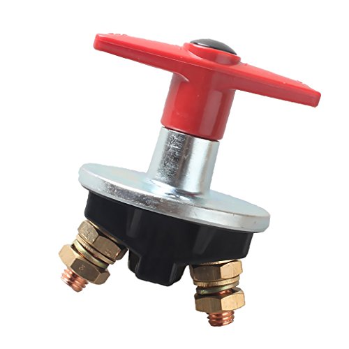 MagiDeal 1 Piece Universal Battery Terminal Link Switch Disconnect Isolator Quick Cut-off for Car Truck Boat RV & ATV Vehicles
