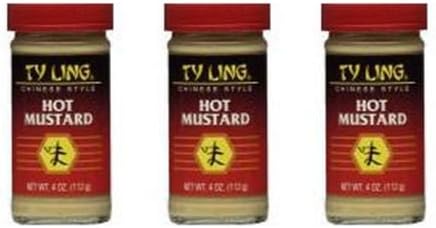 Ty Ling Mustard Chinese Hot 4 oz (Pack of 3)