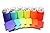 Neoprene Can Cooler Sleeve Collapsible Coolie Economy Bulk Insulation with Stitches Perfect 4 Events,Custom DIY Projects Variety of Colors
