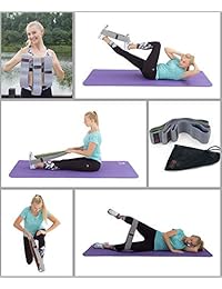 Maxertion - Bandas de resistencia de tela antideslizante para tonos corporales, flexibilidad, fitness y fuerza (glúteos, caderas, muslos, piernas, brazos y botones)   para mujeres y hombres, juego de 3 (ligero, mediano y pesado)