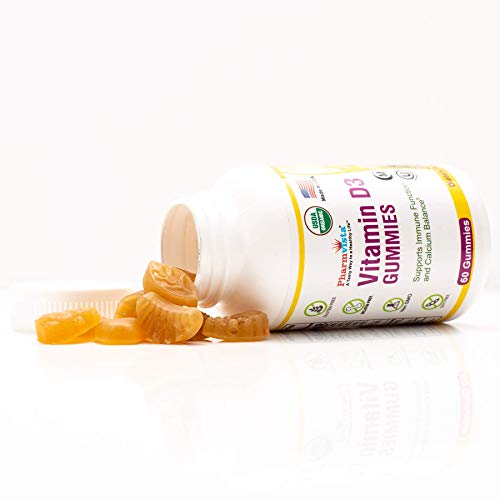 Organic Vitamin D3 Gummy Bears Tasty, GelatinFree, Vegetarian Way to