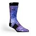 HoopSwagg Deep Space Galaxy Custom Nike Elite Socks Medium