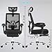 Office Chair Desk Chair Computer Chair with Lumbar Support Task Rolling Racing Style Swivel Executive High Back Ergonomic Chair for Women Adults,Black and Light Grey