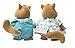 Li'l Woodzeez – Bushytails Squirrel Family Set of 4 Collectible Posable Figures with Storybook for Pretend Play Doll Fun and Creative 3+ Years
