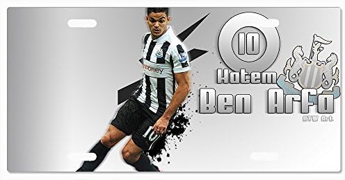 Hatem Ben Arfa Newcastle United v1399 Vanity License Plate