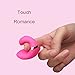 WOWYES G-spot Vibrator Silicone Finger Vibrator Mini Waterproof & Quiet Clitoral Stimulators Rechargeable Massagers Vibrators for Couples or Women (Pink)