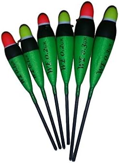 Pack of 5 High Quality Pole Floats WE309 Various Sizes Available