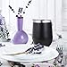 ONEB Stainless Steel Wine Tumbler with Lid, 12 OZ | Double Wall Vacuum Insulated Travel Tumbler Cup for Coffee, Wine, Cocktails, Ice Cream Thermos Cup With Lid (Matte Black)