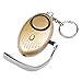 RP S 140db Personal Alarm Keychain Siren Emergency Sos Self Defense Horn (Gold)