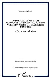 Du sommeil et des états analogues