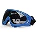 FREEHAWK® Protective BMX Eyewear Goggles with Adjustable Strap for Hunting Riding BMX Cycling Motorcycling Climbing and Shooting (Blue, Grey)