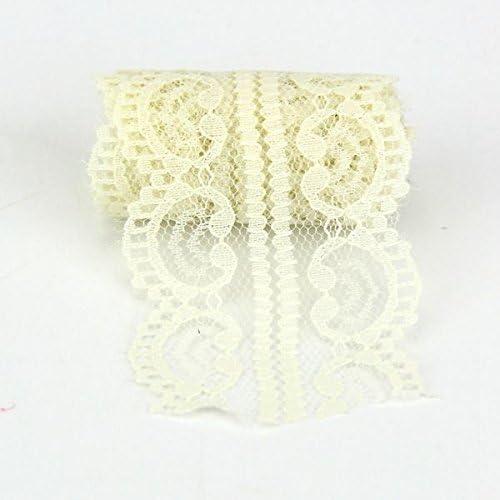 10Yard/Lot New Selling Lace Ribbon Width 45MM DIY Embroidered Net Lace Trim Fabric For Sewing Wedding Decoration