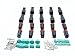 CNKF 10 Sets DT 2 Pin Black Male and Female Connector Plug DT06-2S/DT04-2P With Terminals 14 AWG 0462-209-16141 and 0460-215-16141