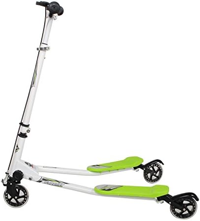HST Mall 3 Wheels Kids Speeder Slider Swinged Scooter Tri Motion Drifter