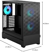 Fractal Design Pop Air RGB Black TG Tempered Glass ATX Mid Tower Case view 8