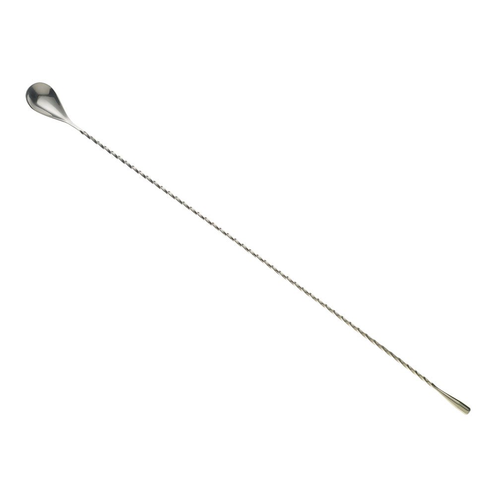Mercer Culinary Bar Spoon, Cocktail Stirrer, Stainless Steel, 50 cm Teardrop End
