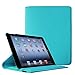 Fintie Rotating Case for iPad 4 3 2 (Old Model) - 360 Degree Rotating Smart Stand Protective Cover with Auto Wake/Sleep for iPad 4th Gen with Retina Display, iPad 3 & iPad 2, Sky Blue
