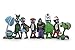 Maggift Plants vs Zombies Figure PVC Toys,16 Piece (Plants vs Zombies)