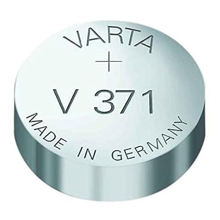 Varta V371/SR69 Knopfzelle Silberoxid Uhrenbatterie, 1 Stück