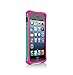 Ballistic AP1085-A035 Aspira Series Case for iPhone 5 - 1 Pack - Retail Packaging - Mint Green/Strawberry Pink