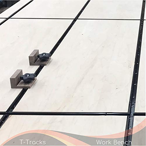 T Tracks for Woodworking By CLEAR STYLE, DoubleCut Jig Profile