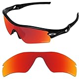 Tintart Performance Replacement Lenses for Oakley Radar Path Sunglass Polarized Etched-Fire Red