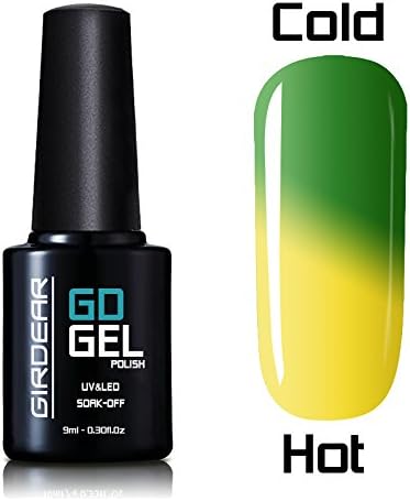 Girdear Chameleon Thermal Colour Changing Gel Polish Soak Off Nail Art Manicure 5705