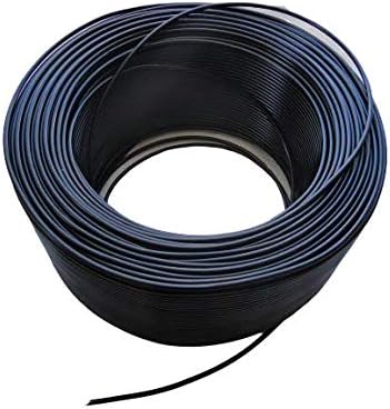 200ft RG223 50 Ohm Double Shielded Coaxial Cable Black PVC Jacket RG-223 Silver Plated Copper Inner Conductor