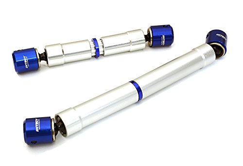 Integy RC Model Hop-ups C27298BLUE Billet Machined Center Drive Shafts for Axial 1/10 SCX10 II w/LCG