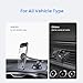 AINOPE Magnetic Phone Car Mount, 6 Strong Magnets Phone Holder for Car Dashboard and Windshield, 360° Rotation & Metal Telescopic Arm, Hands-Free Car Phone Holder for with 3''-7'' Phone
