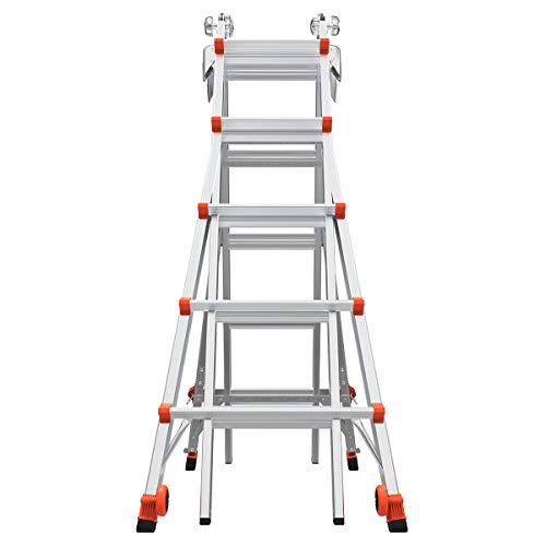 Little Giant Ladders, Revolution with Ratchet Levelers, M22, 22 ft