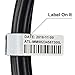Mr-Label Unique Writable Cable Tie Strap - Identify Quickly by Writing Content - for Bundling Cable, Wire, Hose, Cord, Plant - 0.75